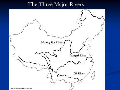 what are the 3 main rivers in china